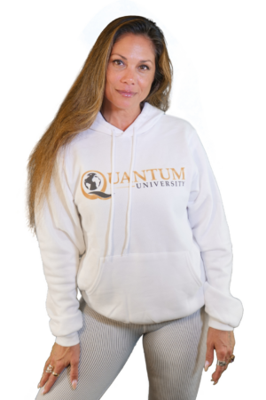 QU White Hoodie